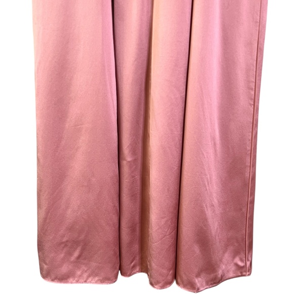 Reformation Lya Pink Silk Dress Size 4 - Picture 11 of 16
